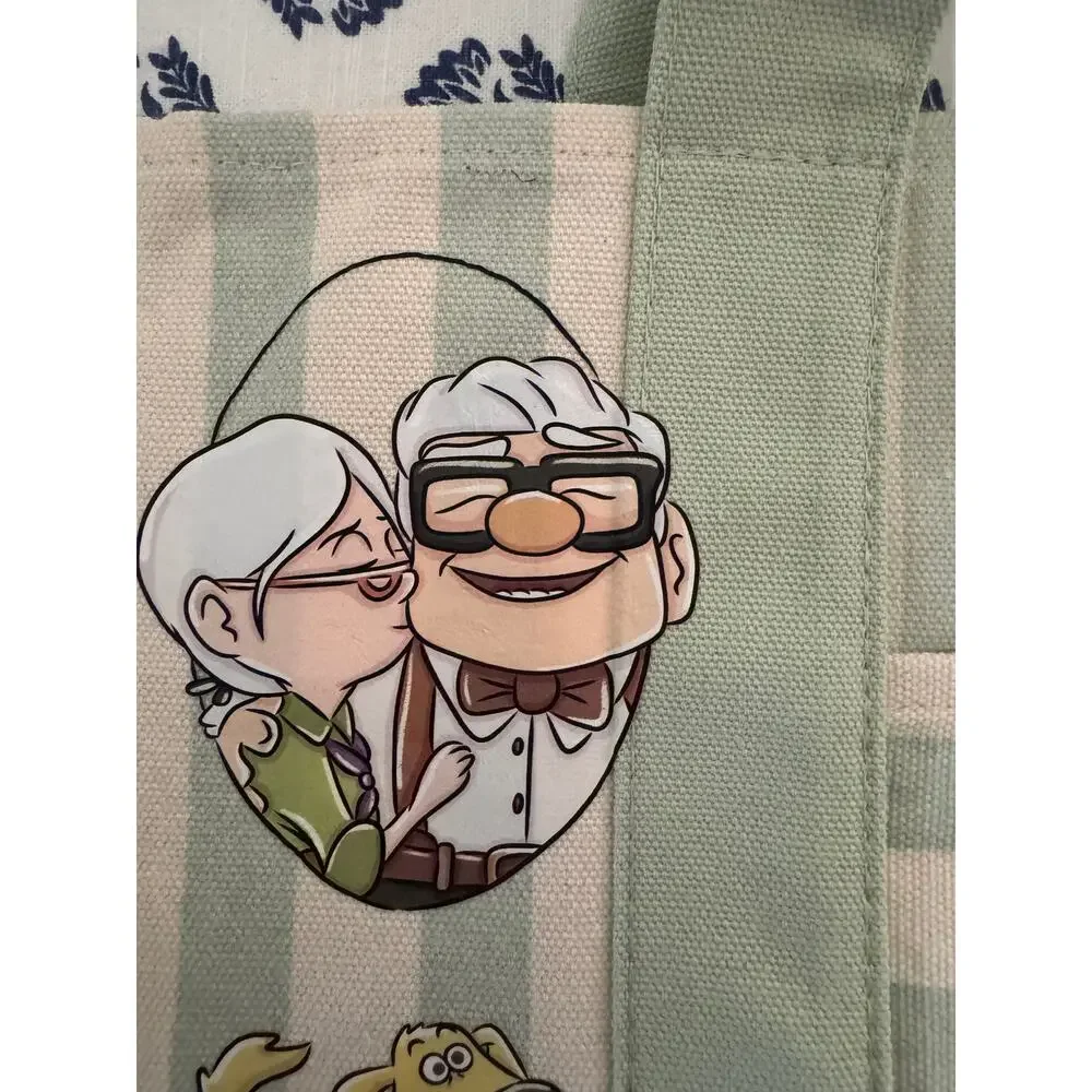Disney UP Carl Ellie Kevin  Custom Made Trader Joes Mini Tote